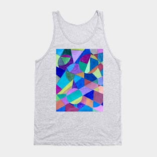 Geometric Colors Tank Top